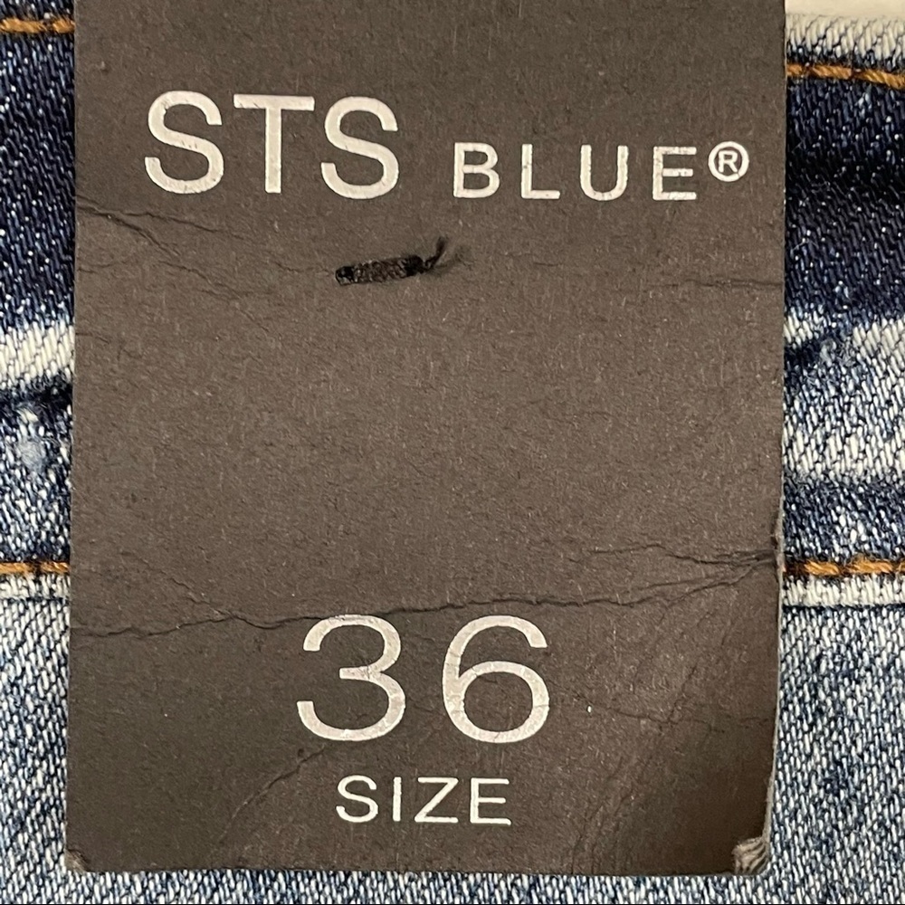 STS Blue Cuffed High Rise Jean Short - Picture 7 of 7
